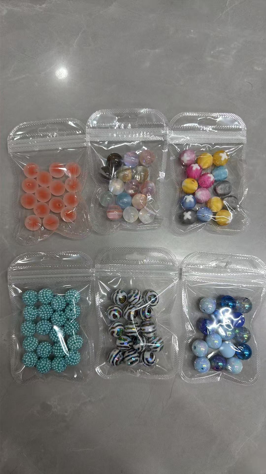 【Papa shop】-Silicone Craft beads  / binder